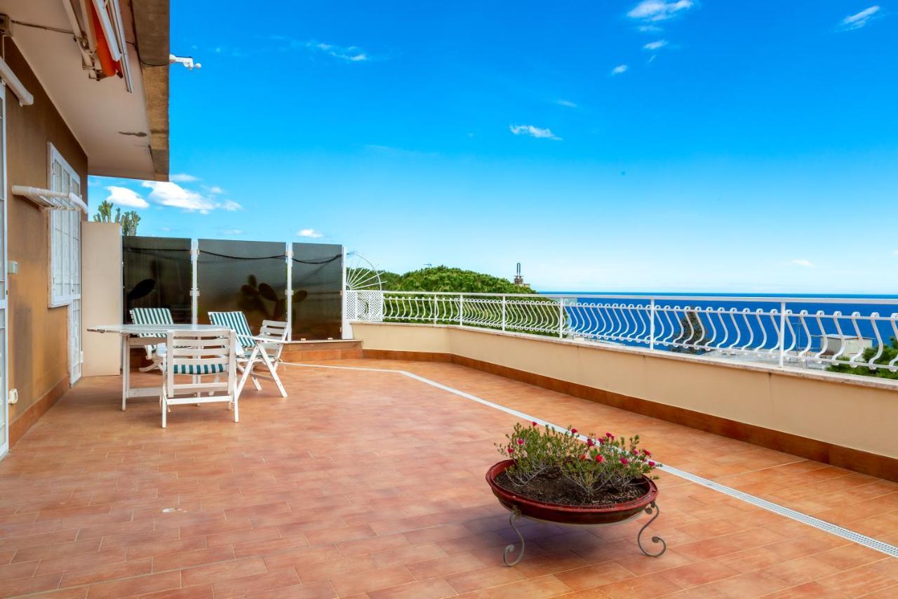 168B - La Terrazza Sul Mare, Casa A 10 Minuti Da Spiaggia, Parcheggio Privato Gratis San Remo Kültér fotó